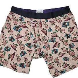 Me Undies, men's size small, boxer brief, surfing peaches